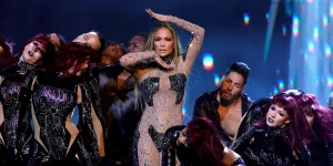 ‘Embarrassing’: Jennifer Lopez, 55, Sparks Heated Reactions After ‘Kissing Everybody’ During Her AMAs Performance — Video