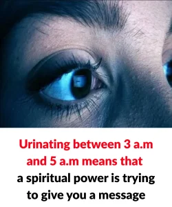 Urinating between 3 a.m. and 5 a.m. means that a spiritual power is trying to give you a message