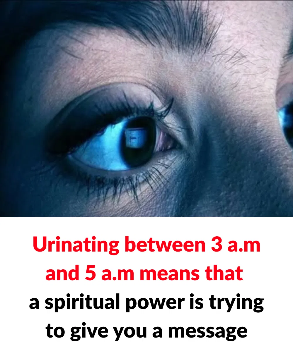 Urinating between 3 a.m. and 5 a.m. means that a spiritual power is trying to give you a message