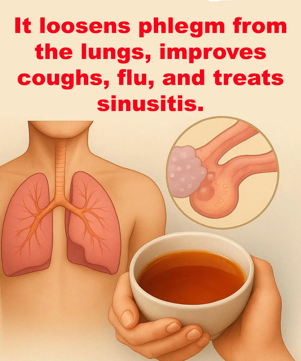 Grandma’s remedy to eliminate phlegm and unclog the airways