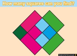 How Many Squares Are Hidden in This Puzzle? Most People Miss the Right Count!