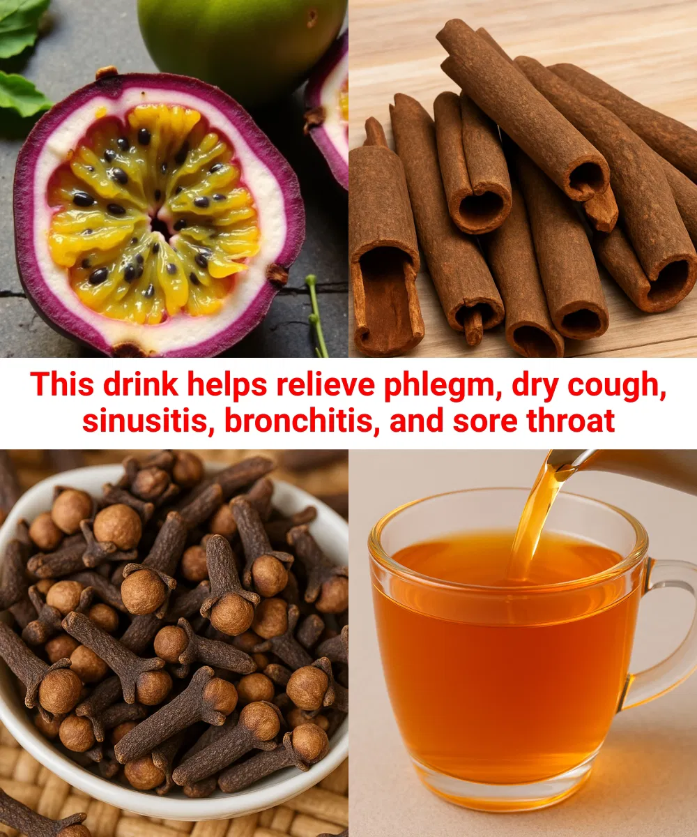 The drink that, at the age of 73, freed my father from phlegm, dry cough, sinusitis, bronchitis and sore throat