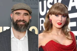 Jason Kelce Reveals Whether Taylor Swift Has Met His Baby Daughter Finnley Yet