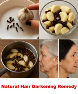 Natural Hair Darkening Remedy: Cloves and Garlic