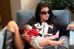 Kourtney Kardashian Reveals She Holds Her 18-Month-Old Son Rocky for the Entirety of His 3-Hour Long Nap Times