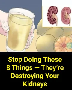 Stop Doing These 8 Things — They’re Destroying Your Kidneys