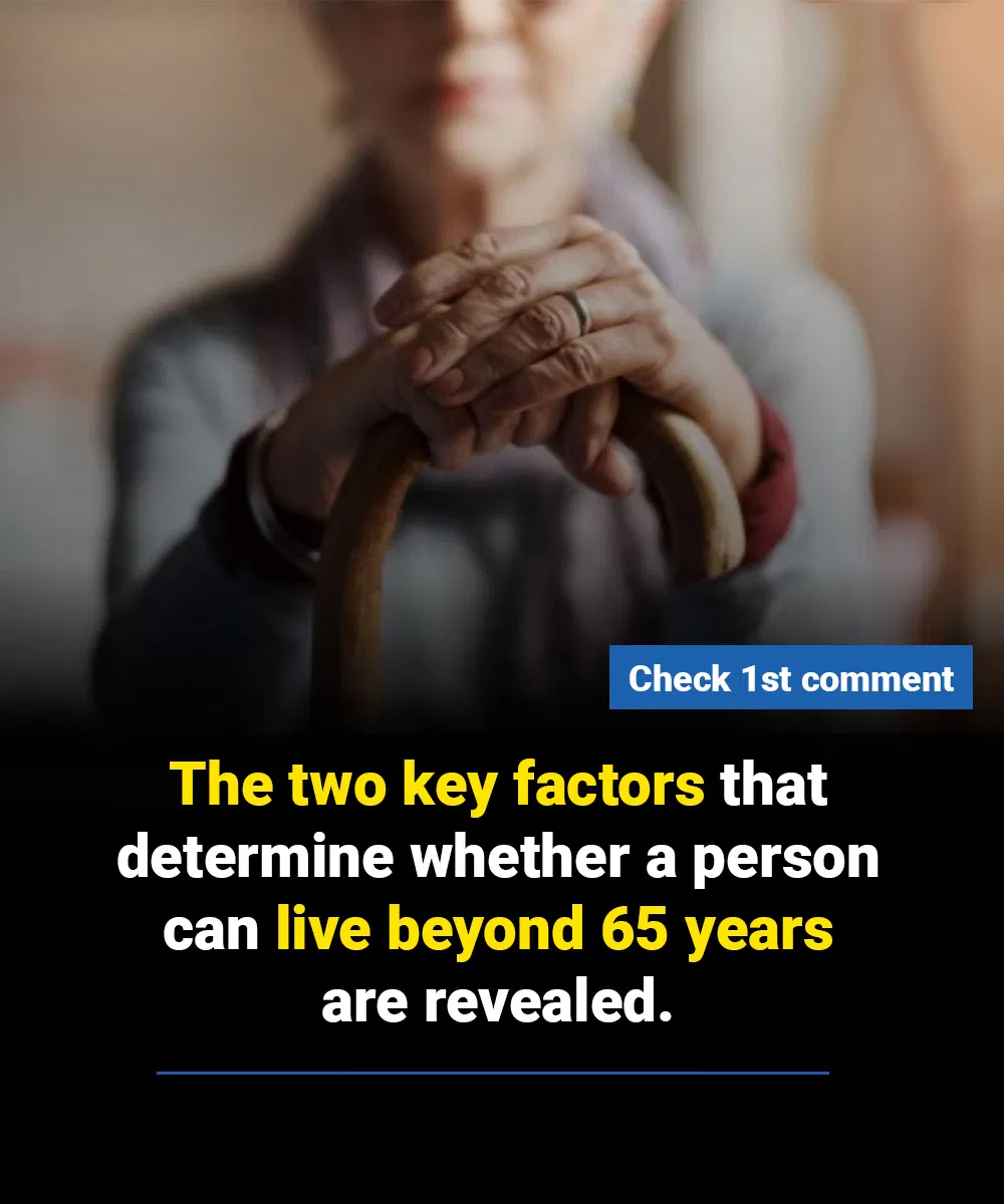 Expert reveals the two factors that determine whether a person lives to 90 years old.