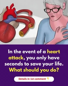 In the event of a heart attack, you only have seconds to save your life. What should you do?