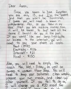 Mom Leaves a Note on Her “Disrespectful” Son’s Door—Now It’s Going Viral