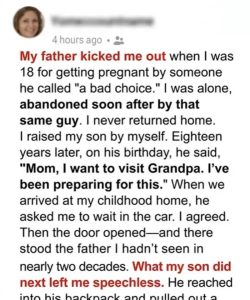 He Kicked Me Out for Being Pregnant — 18 Years Later, My Son Gave Him a Reason to Regret It