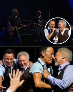 Bruce Springsteen and Tom Jones Set the Stage on Fire with Back-to-Back Anthems in a Legendary Night of Rock and Soul