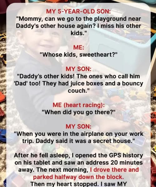 My 5-year-old son asked if we could go see “Daddy’s other kids” again. By Julia - 08/06/2025