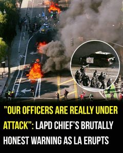 Our officers are really under attack”: Explosives, firebombs fly in LA chaos