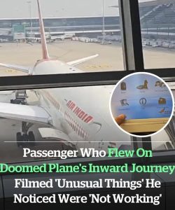 Passenger who flew on doomed plane’s inward journey filmed ‘unusual things’ he noticed were ‘not working’