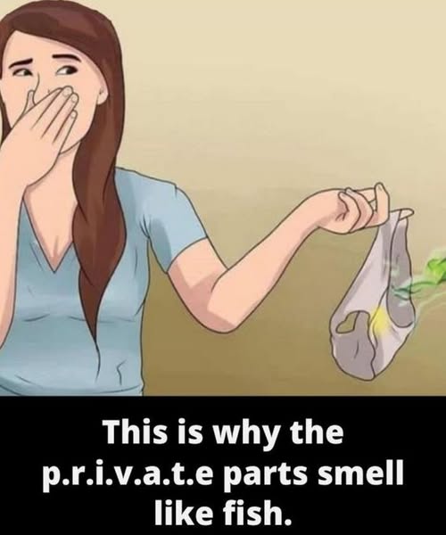 Unexpected discovery of why p.r.i.v.a.t.e parts smell like fish