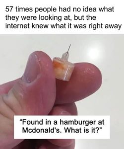57 times people had no idea what they were looking at, but the internet knew what it was right away