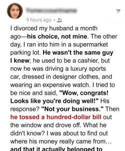 My Ex Was Living Lavishly — With Money That Was Rightfully Mine