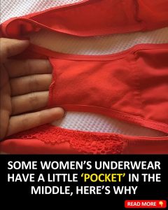 Why Do Some Women’s Underwear Have That Little ‘Pocket’ In The Middle?