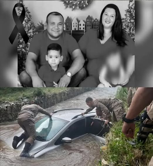 Father, mother and son are found…