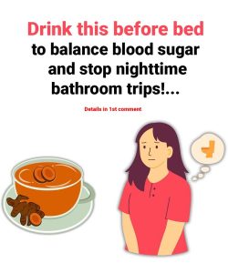 Drink this before bed to balance blood sugar & stop nighttime bathroom trips!
