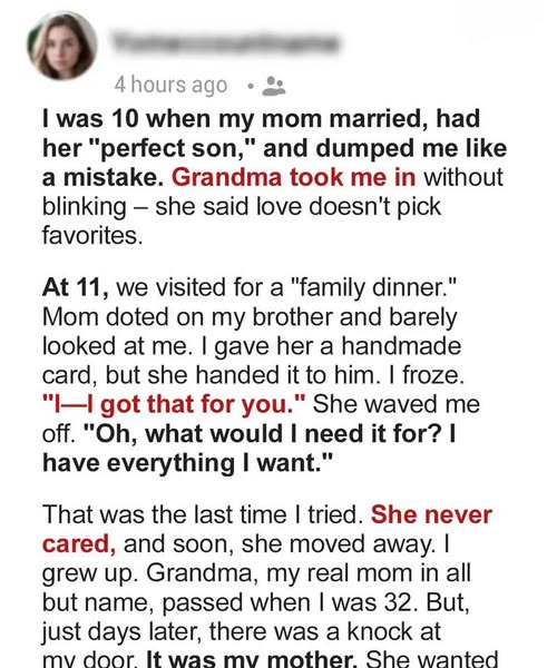 My Mother Abandoned 10-Year-Old Me to Raise Her ‘Perfect Son’