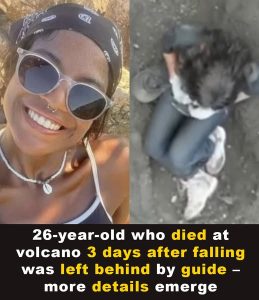 26-year-old who died at volcano was left behind by guide