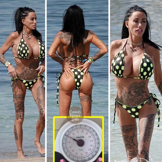 “Skin and Silicone”: Katie Price’s Alarming New Look Stuns Ibiza Beachgoers After Botched BBL and Shocking Weight Drop