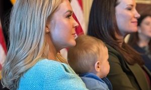 The White House Press Secretary’s baby shines in a touching Instagram post