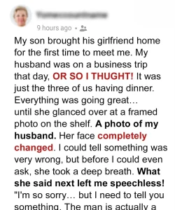 My Son’s Girlfriend Knew My Husband Long Before We Met