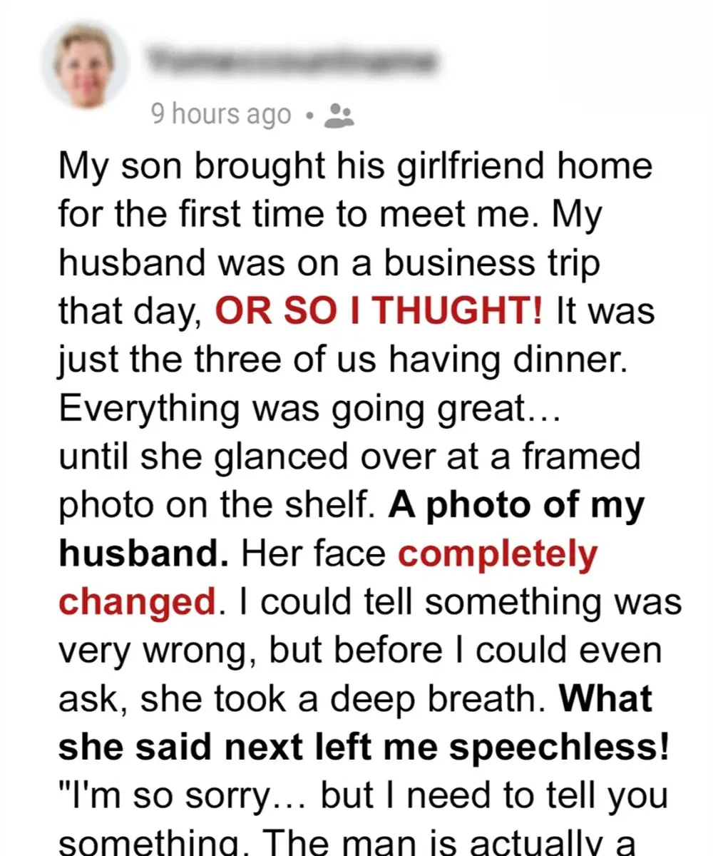 My Son’s Girlfriend Knew My Husband Long Before We Met