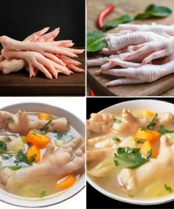 Great benefits of chicken feet