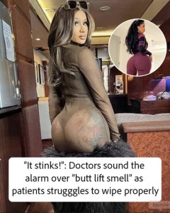 Doctors warn butt lift side effect may leave awful odor