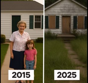 Woman Raises Son’s Daughter He Left 10 Years Ago, He Returns and Finds House Abandoned and Empty