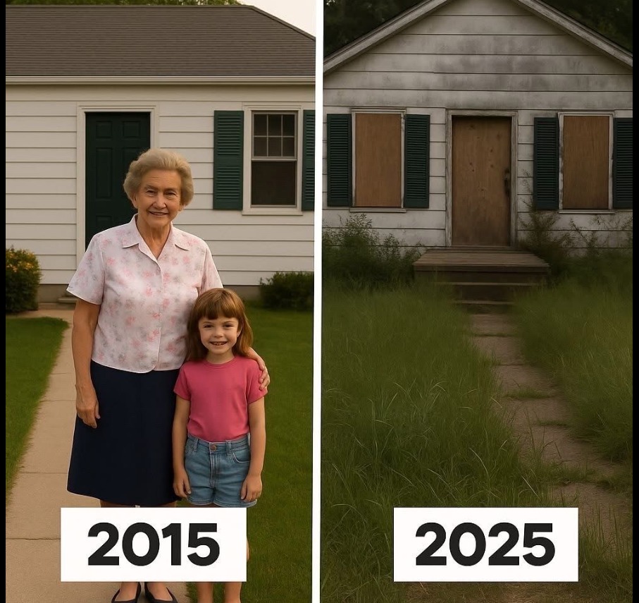 Woman Raises Son’s Daughter He Left 10 Years Ago, He Returns and Finds House Abandoned and Empty