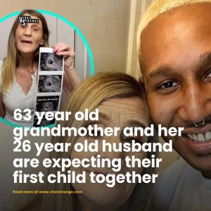63 year old grandmother and her 26 year old husband are expecting their first child together