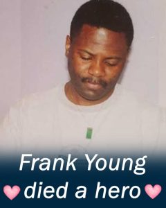 He couldn’t swim — but that didn’t stop Frank Young from diving into the Chattahoochee River when he heard someone screaming for help.