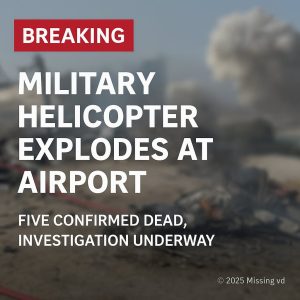 Helicopter Explodes on Landing — 5 Dead, Multiple Injured