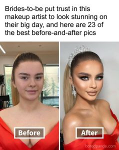 Brides-To-Be Put Trust In This Makeup Artist To Look Stunning On Their Big Day, And Here Are 23 Of The Best Before-And-After Pics (New Pics)