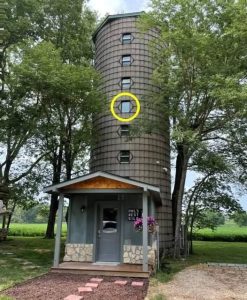 Man converted storage silo into a beautiful 2-bedroom home, see inside