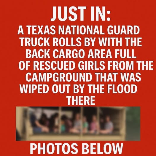JUST IN: A truckload of rescued girls just rolled in from the…See more