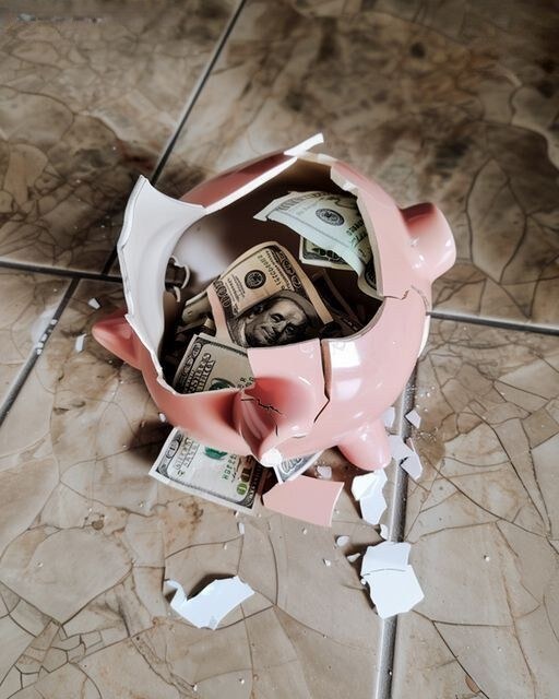 I Accidentally Dropped My 14-Year-Old Sons Piggy Bank That I Hadnt Seen before, I Was Shocked by What Was Inside!!!