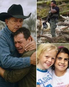 When Michael, a 40-year-old dad, found out his daughter was missing in the devastating Texas flood, his world collapsed. One moment he was a father, the next he was living every parent’s worst nightmare—searching, praying, and begging for a miracle. For days, he stood by the wreckage, eyes hollow, clutching the last photo he had of her. Then, out of nowhere, country legend George Strait arrived—not with cameras, not with fanfare, but with one quiet, powerful act that no one saw coming. He didn’t just offer words—he brought light into Michael’s darkest hour. And in that single moment, something changed. For the first time since the flood, Michael’s tears weren’t just from heartbreak—they were from hope.