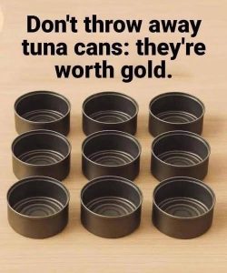 Don’t throw away tuna cans, at home they are worth their weight in gold: how to reuse them