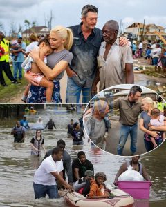 Real Heroes in Boots: Blake Shelton and Gwen Stefani’s Tearful Speech Shakes Texas Flood Relief Efforts