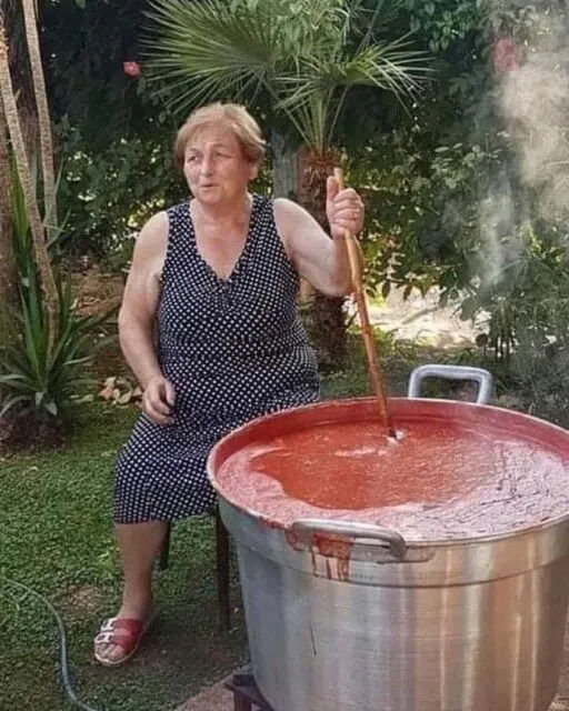 My Aunt Refused To Stop Making Sauce In The Yard—Even After The Police Came