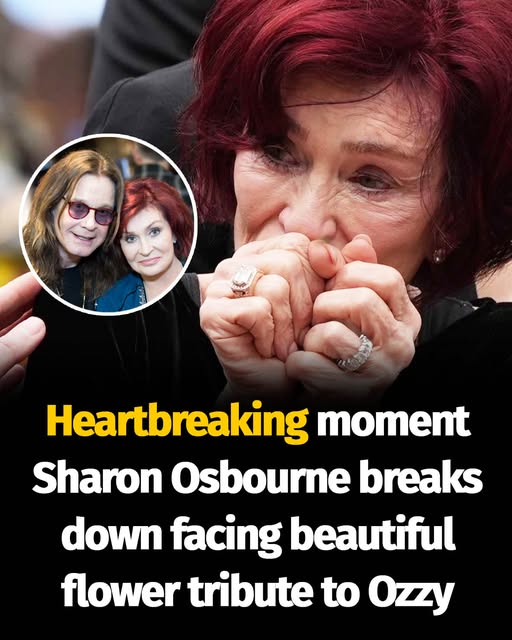 Sharon Osbourne breaks down in tears when reading fans’ touching messages to Ozzy