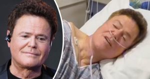 Donny Osmond shares emotional update from hospital bed and fans are concerned
