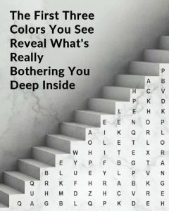The First Three Colors You See!