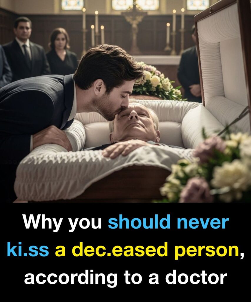 The Hidden Dangers of Kis:sing a Dece:ased Person on the Lips