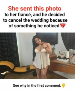 My future-wife’s bridesmaid sent me this picture. When I saw it, I cancelled the wedding.